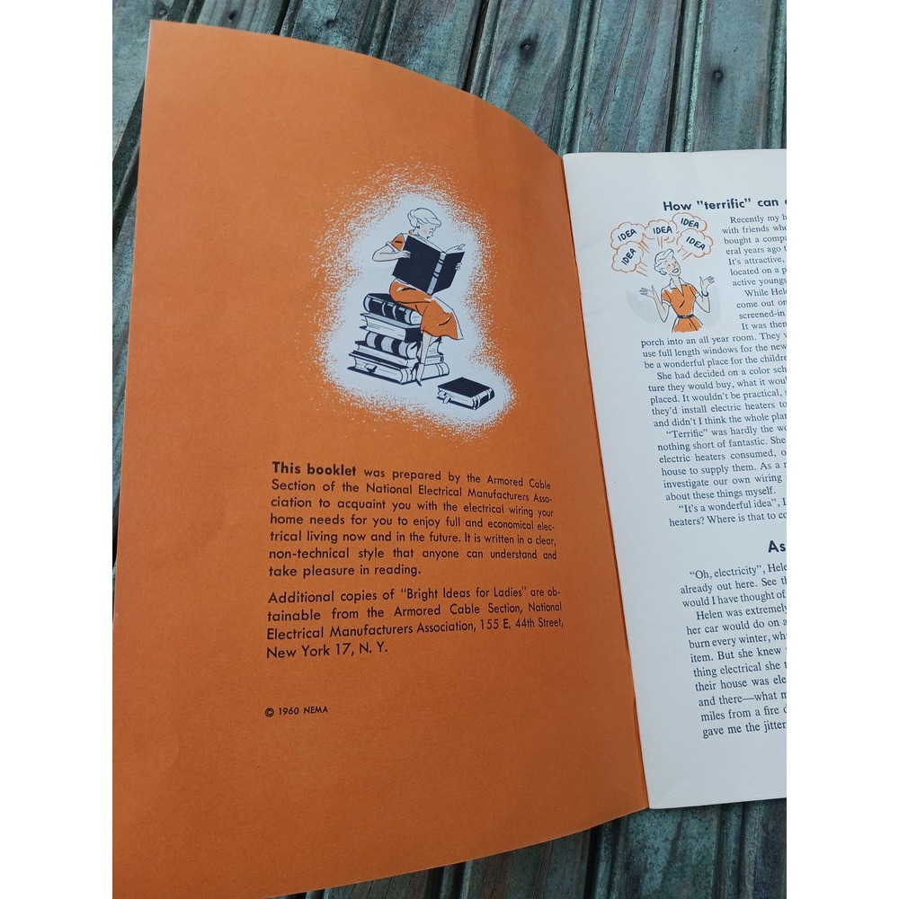 Bright Ideas For Ladies Teach Husbands about Electric Wiring Vintage MCM Booklet - Picture 3 of 9